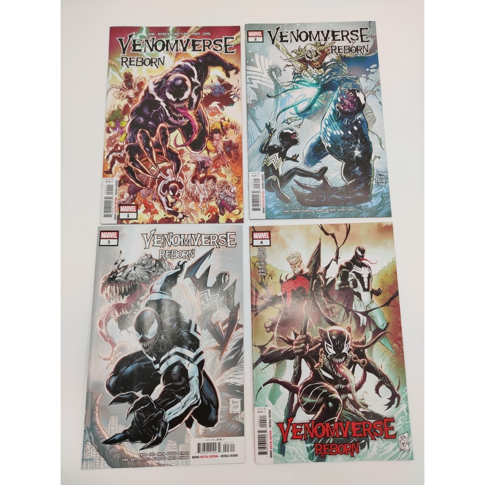 Venomverse: Reborn #1-4 (Complete Set) Marvel Comics Al Ewing
